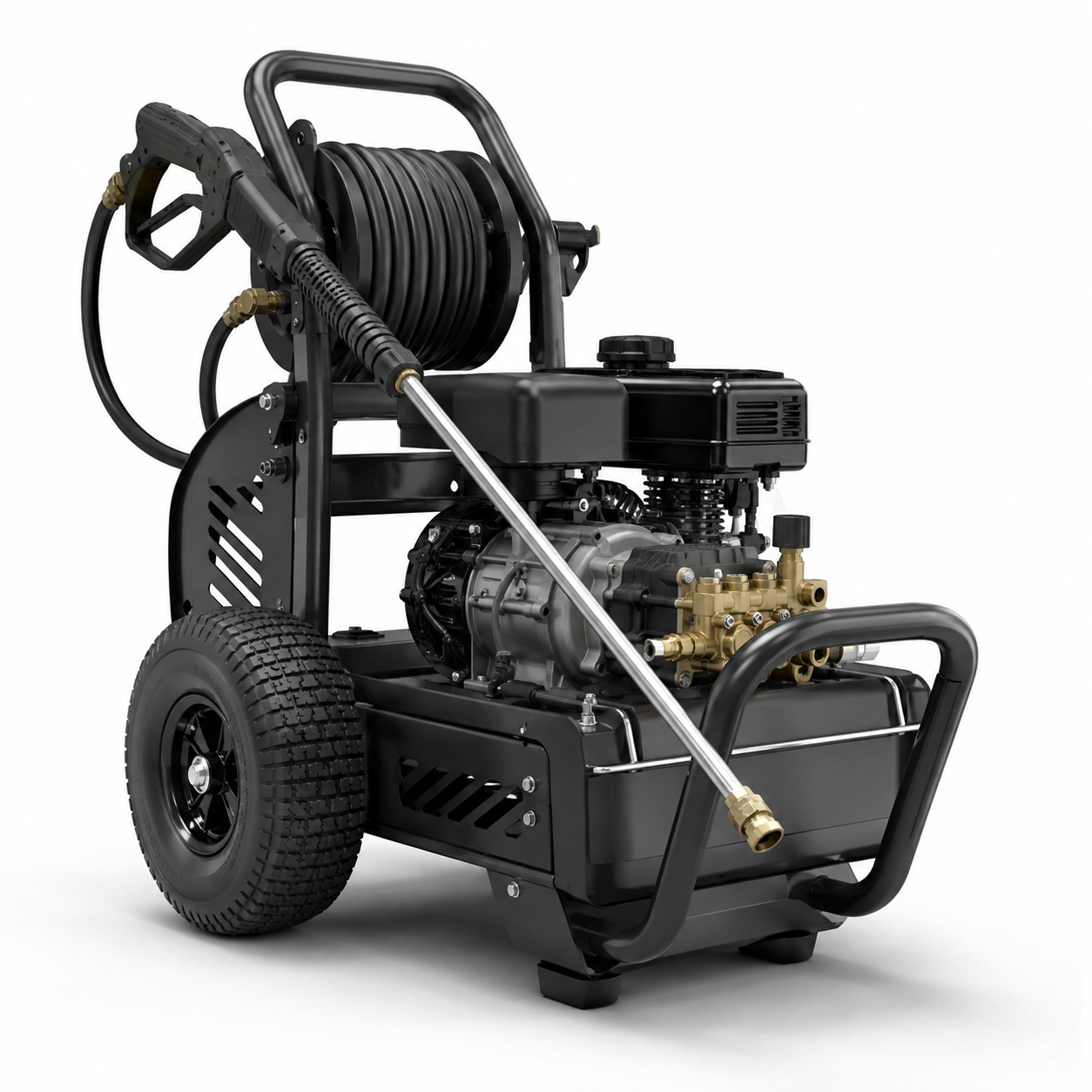 Heavy-Duty 200 Bar Pressure Washer